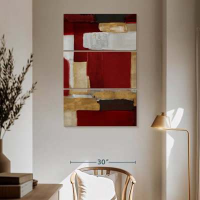 Avery Red And Gold Light I