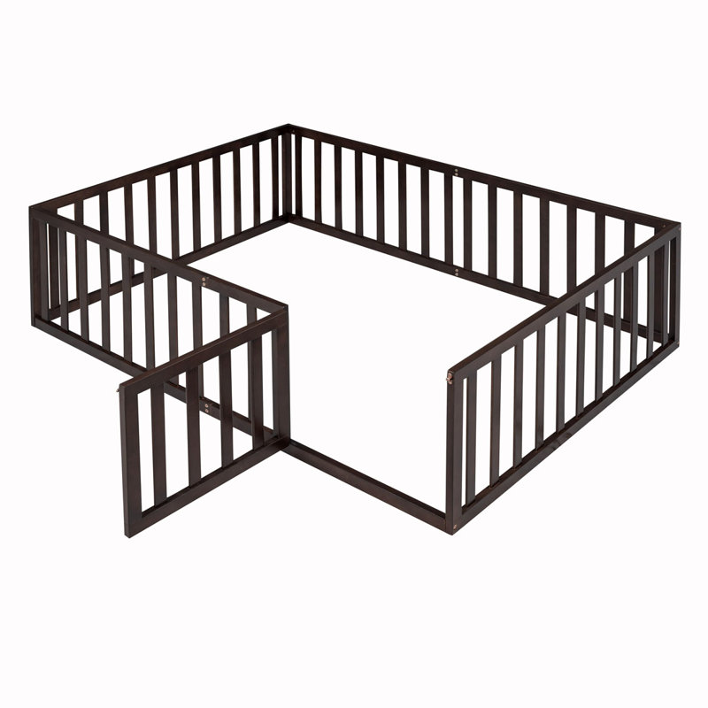 Ameshia Solid Wood Daybed, Walnut, Full