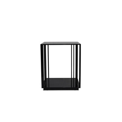 Damarius Glass Top End Table