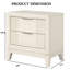 Mobilier de chambre à coucher style transitionnel 1pc