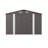 Spacious Outdoor Metal Shed For Modern Garden Storage And Workshop