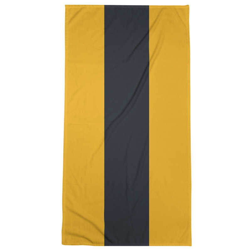 Microfiber Bath Towel, Tennessee Red Football Gold/Black
