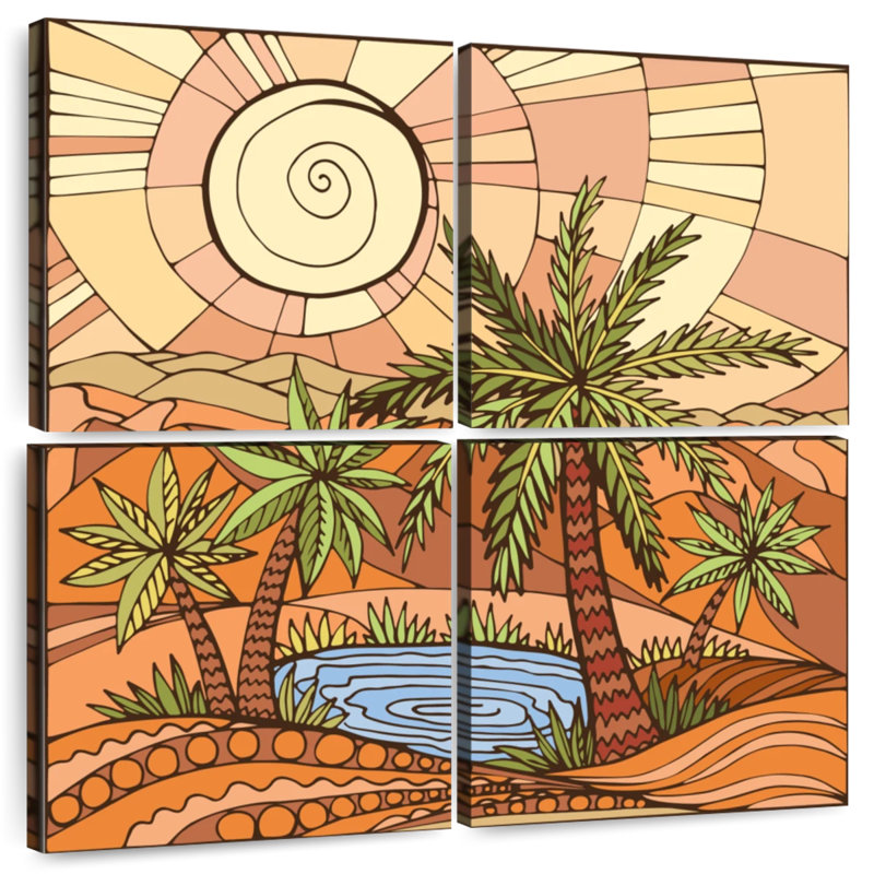 Alvord Desert Oasis, 32" H x 32" W