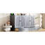 Grand lit en gris avec tiroirs spacieux et polyvalents-561525-561522
