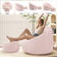 Méridienne 59 po, canapé en mousse à mémoire de forme haute densité en chenille brune, rose-1015328868