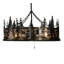 Tall Pines Downrod Ceiling Fan
