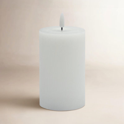 Small Flameless Pillar Candle