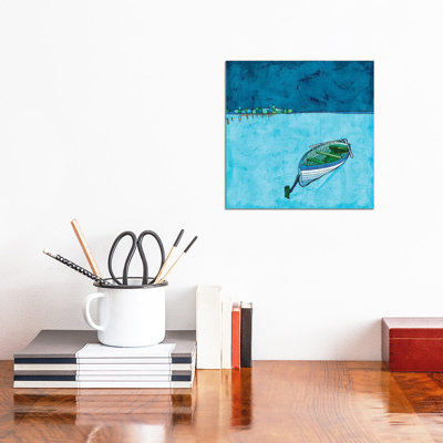 Peaceful Lake by Ynon Mabat - Wrapped Canvas Print