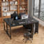 Bureau d'ordinateur à 4 tiroirs avec bureau en tissu-1434518515-1434518513