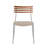 Saga 2-Piece Accent Chair Set – Silver/Beige