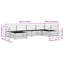 325cm Wide Patio Sectional Set