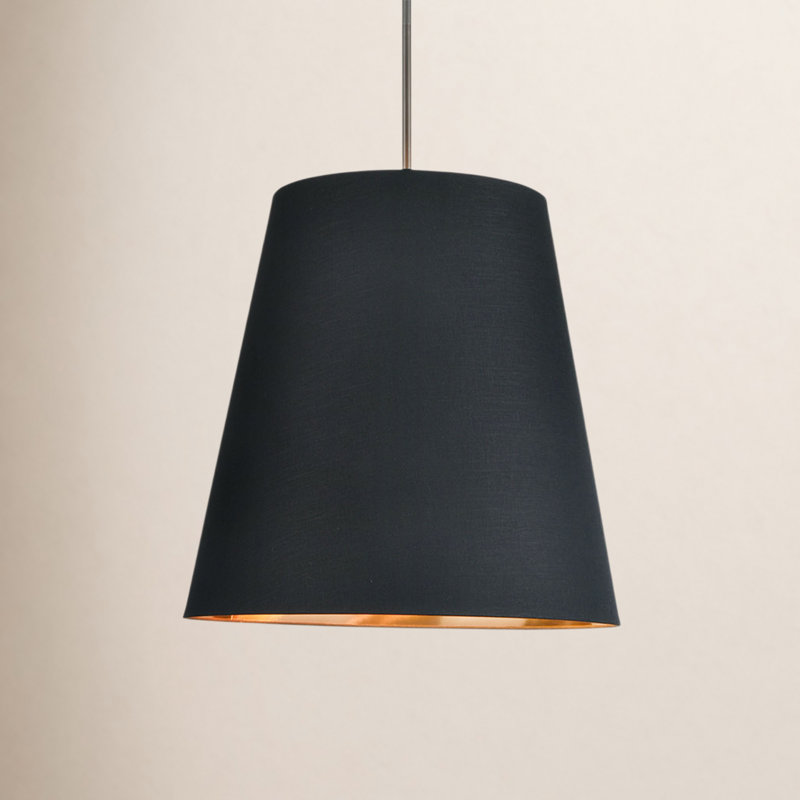 3 - Light Pendant, Black, 71.76" H x 24.88" W x 24.88" D, Black