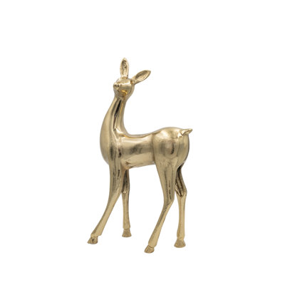 Cast Aluminum Deer