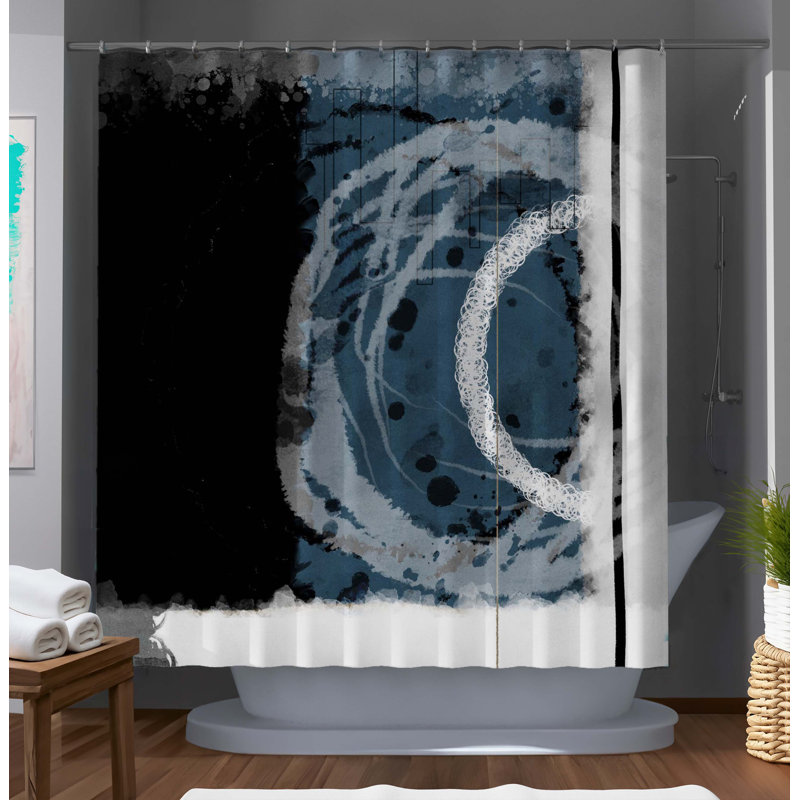 Abstract Shower Curtain