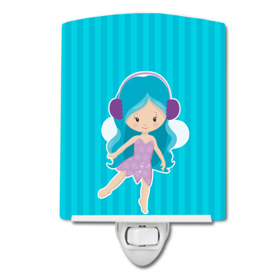 Haired Fairy Ceramic Night Light