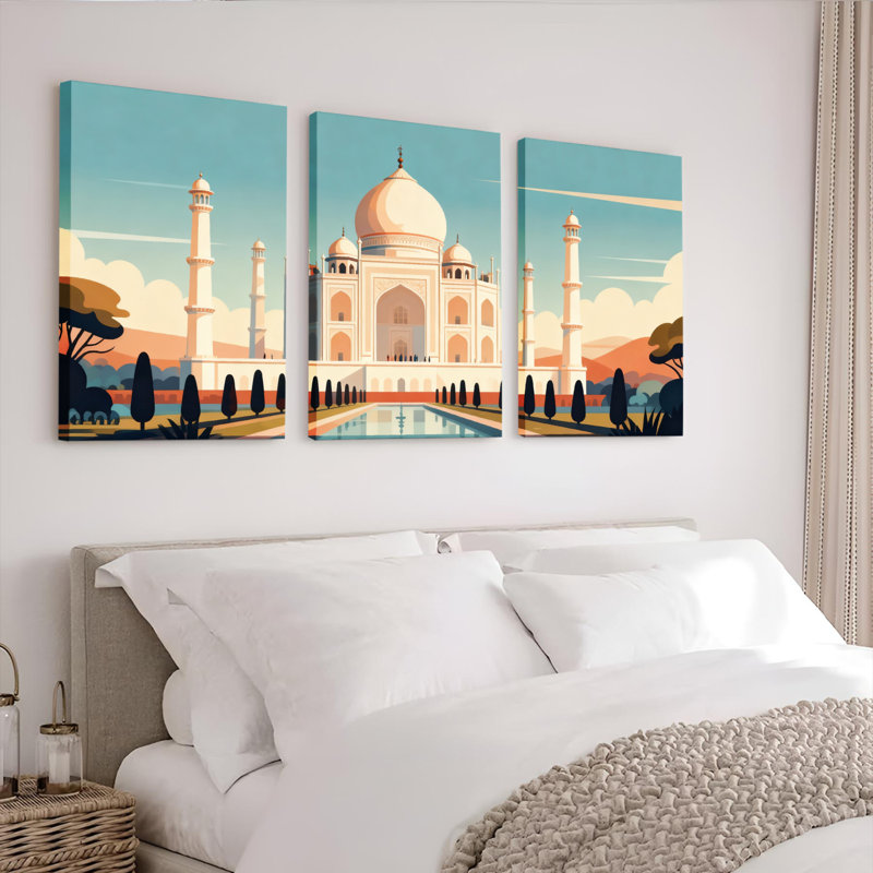 Taj Mahal, H 18 po x l 36 po