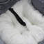Bolster Cushion Fleece Pet Bed Dog Nest