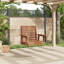 Garden Swing Chair With Metal Chains Solid Wood Fir-1456035470