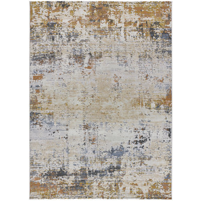 Ahlaya Rectangle Abstract Area Rug
