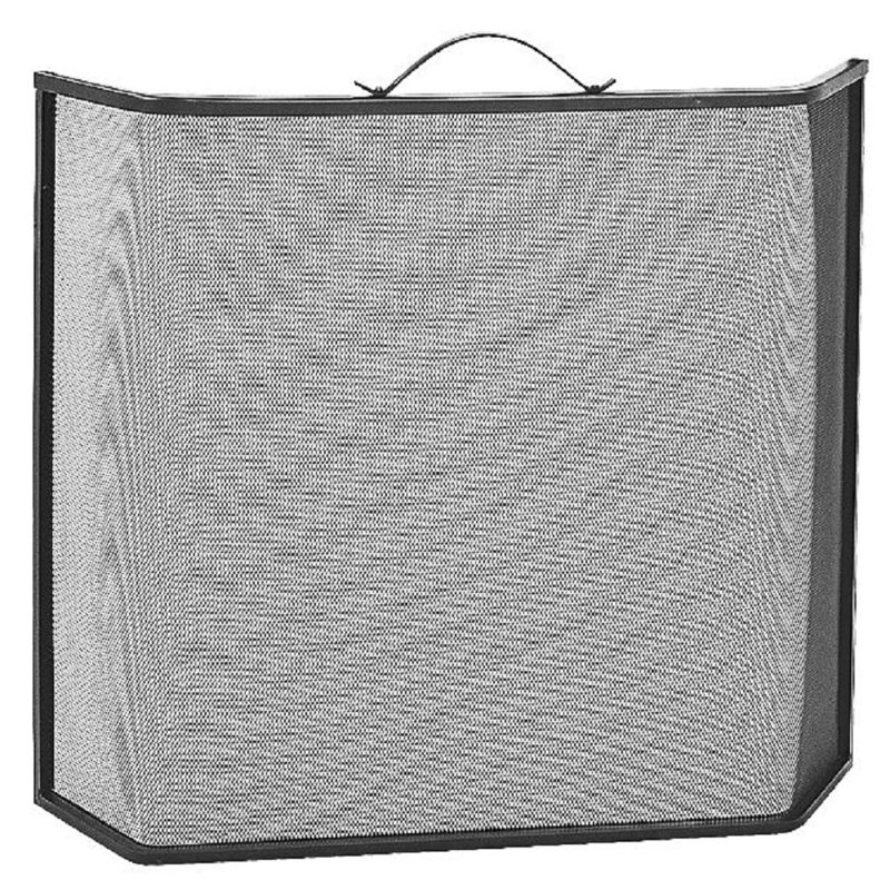 1 Panel Steel Fireplace Screen