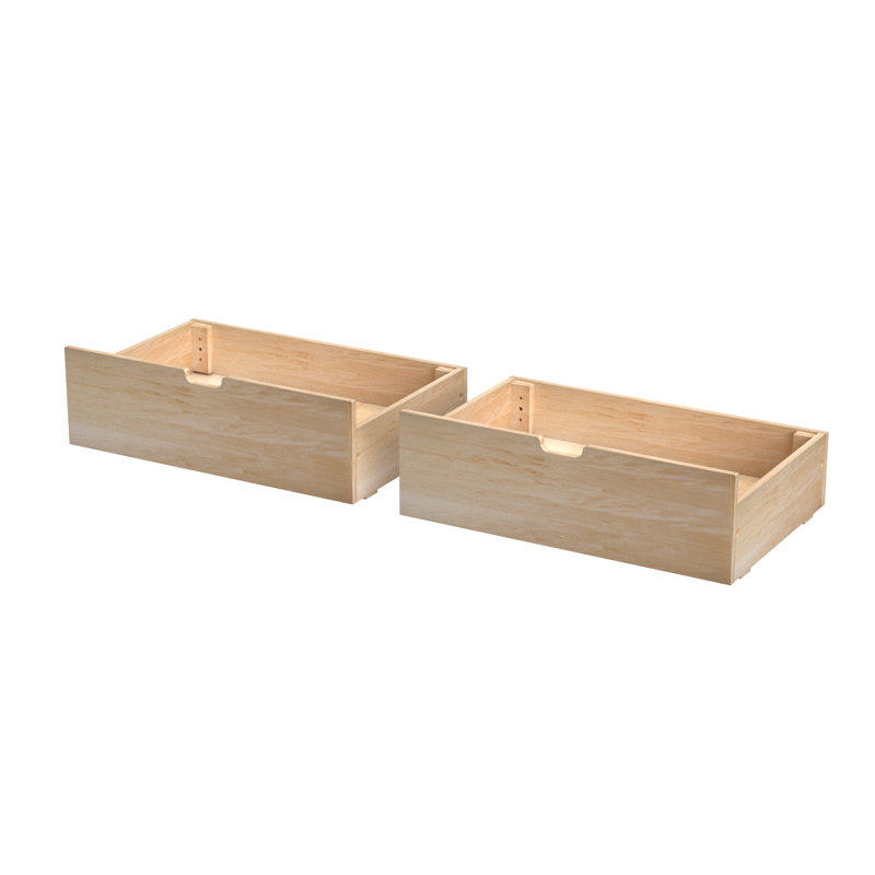 Borg Underbed Storage Drawers, Natural