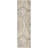 Abstract Machine Woven Area Rug in Cream/Grey-89957678