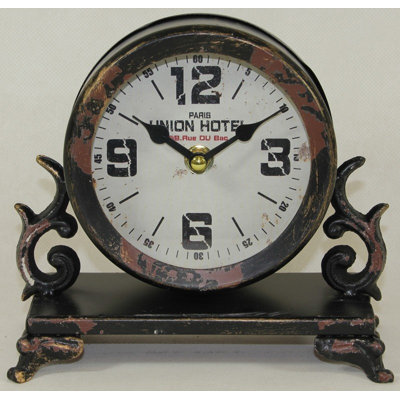 Waits Metal Wall Clock