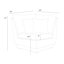 Cannes 9 Piece Seating Group with Cushions-217360767