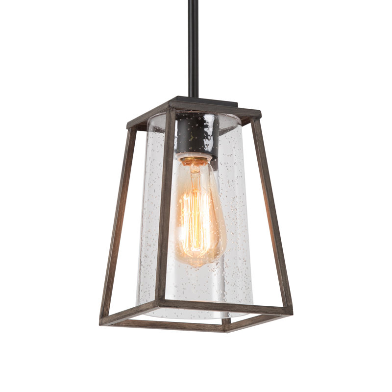 Luminaire suspendu géométrique à 1 lumière Monier