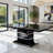 Gurminder Extendable Metal Base Dining Table
