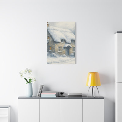 Aaroon Single Picture Frame Print on Canvas