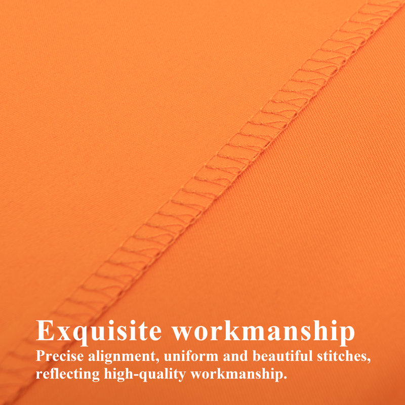 Taies d'oreiller pour tout-petits, 100% microfibre brossée avec fermeture à enveloppe, 14 po x 20 po - NTBAY, Orangé