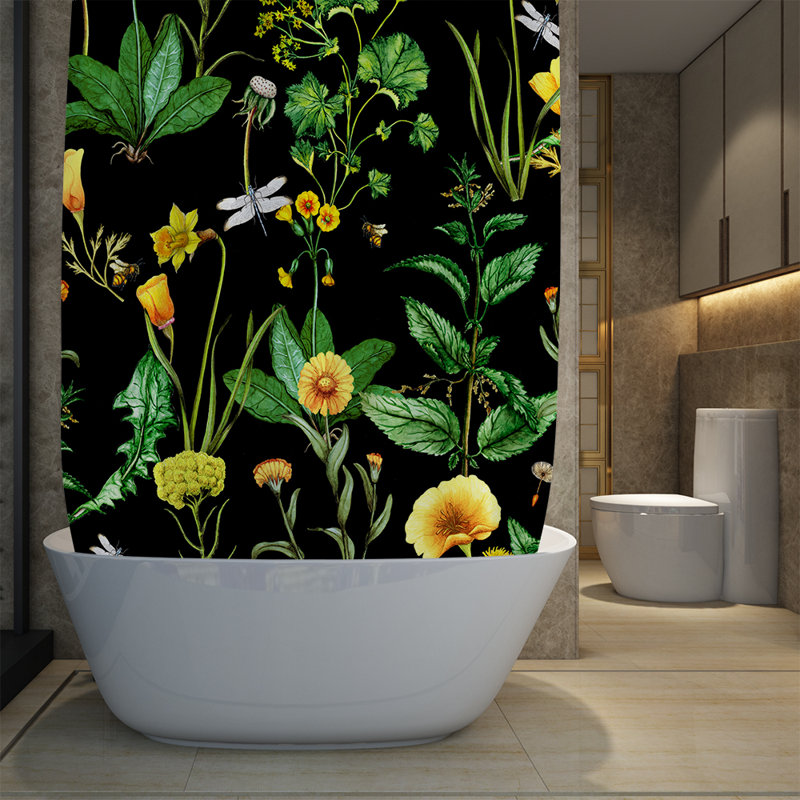 Serefina Shower Curtain, 93" H x 70" W