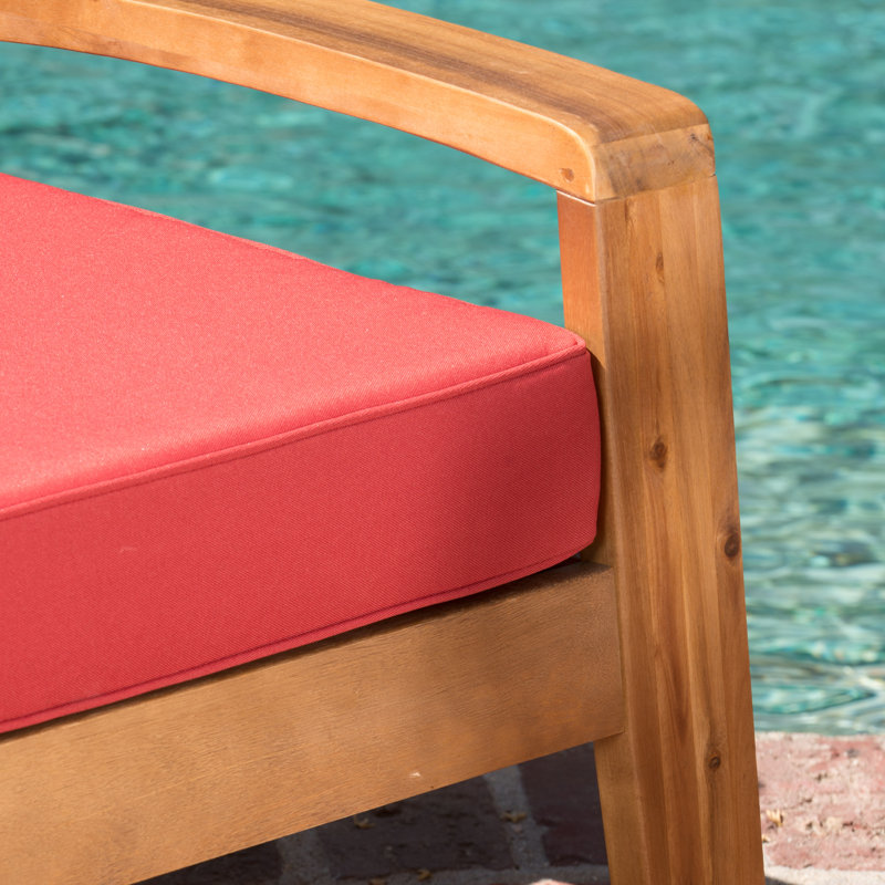 Fauteuil l 27 po Berkley, Rouge
