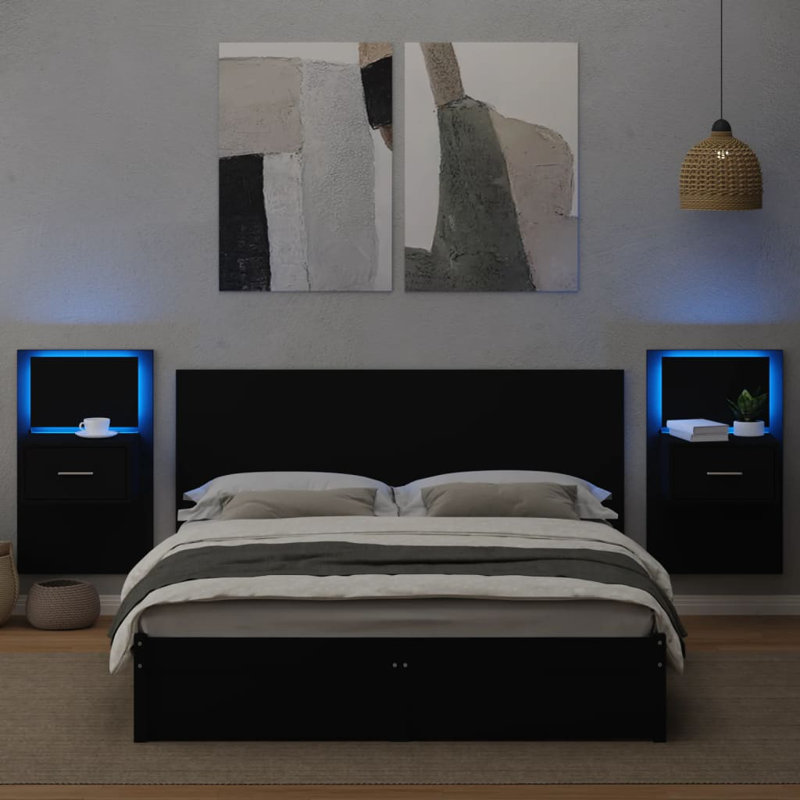 160cm W Bedside Table