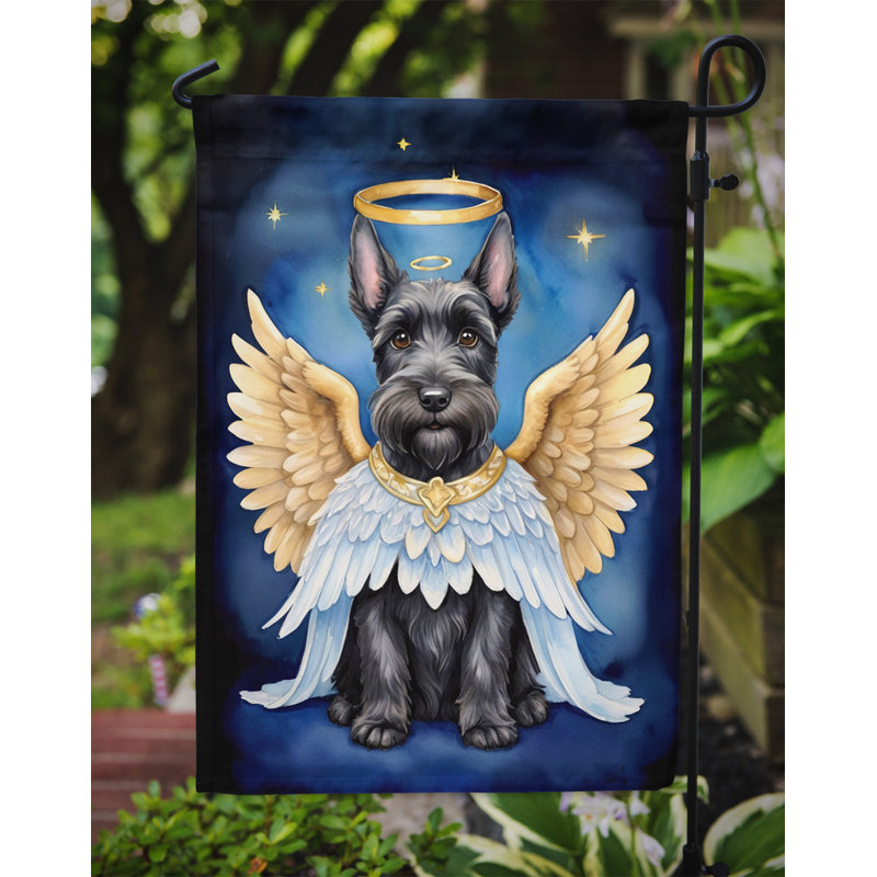 Drapeau de jardin Scottish Terrier My Angel