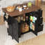 140 cm W Kitchen Island with-1584732521