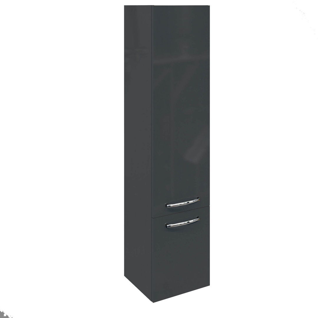 Trejo 35Cm W x 150Cm H x 33Cm D Wall Mounted Tall Bathroom Cabinet