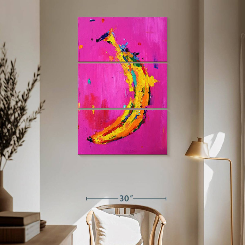 Yarlin Banana 2019, 65" H x 42" W