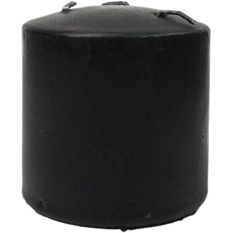Ensemble de 2 bougies de style gothique vampire noir sang non parfumées qui saignent rouge H 3 po