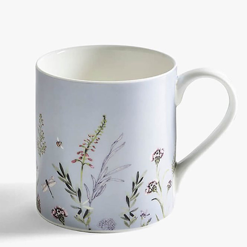 Bone China Latte Mug