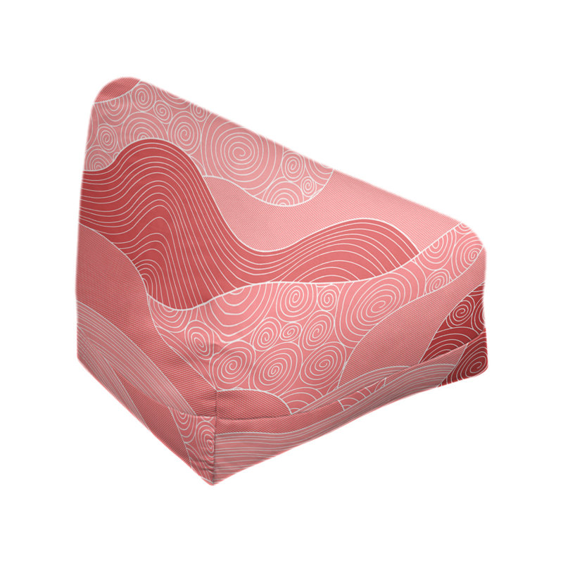 Grande housse de sac en mélange de polyester Hand, H 120 po x l 60 po x P 31 po, Rembourrage poly, Mélange de polyester rouge