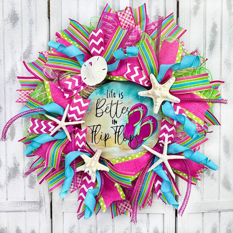 Handcrafted Faux 18'' Wreath