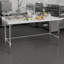 Commercial Grade NSF Certified High-Pressure Poly Top Cutting Board with Brackets