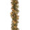 108" Frosted Pre-Lit Bristle Pine Christmas Garland
