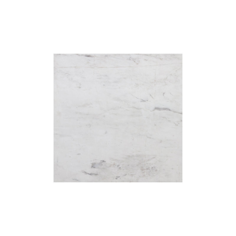 Square Marble Dining Table, 30”H x 24”L x 24”W