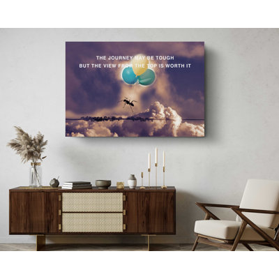 «The Journey May Be bien Ant», reproduction d'art sur toile, art mural sur toile