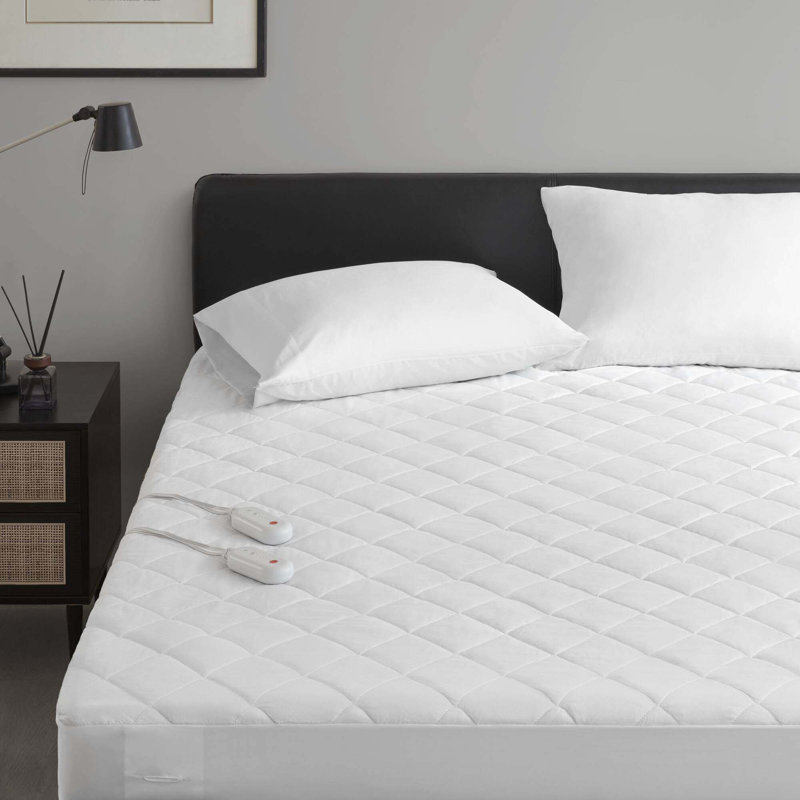 1 PCS Heated Mattress Pad With Dual Temperature Control For Ultimate Comfort And Warmth, Twin