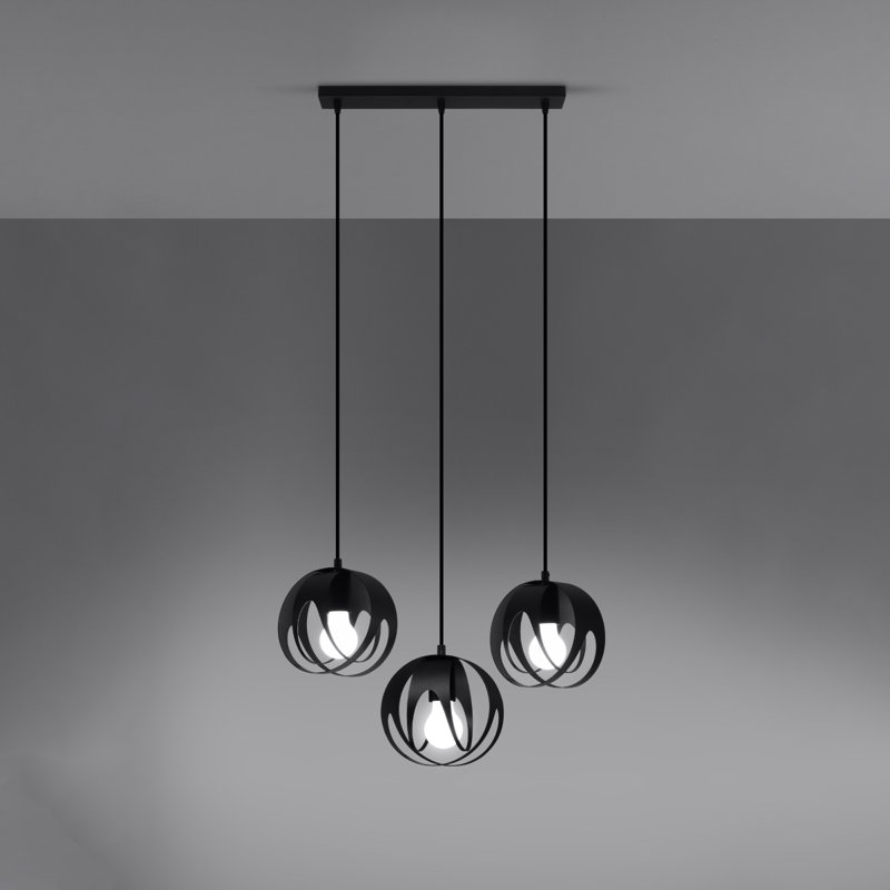 Bernia 3 - Light Stainless Steel Pendant