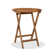 Table de patio pliante en bois massif 